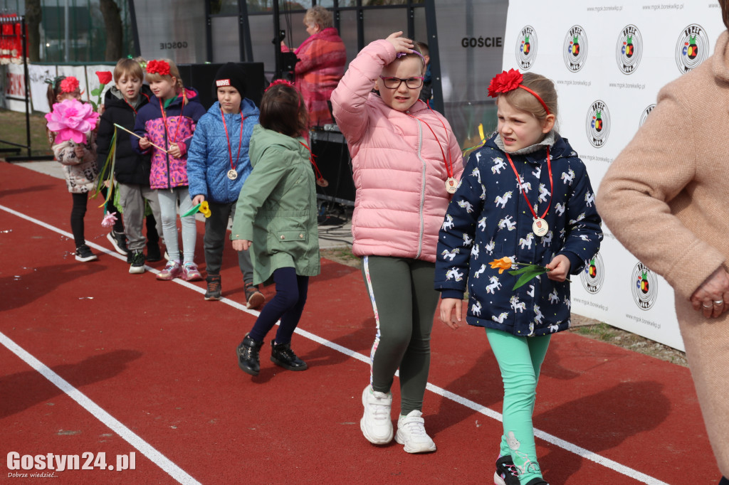 Otwarcie nowej bieżni na stadionie w Borku Wlkp.