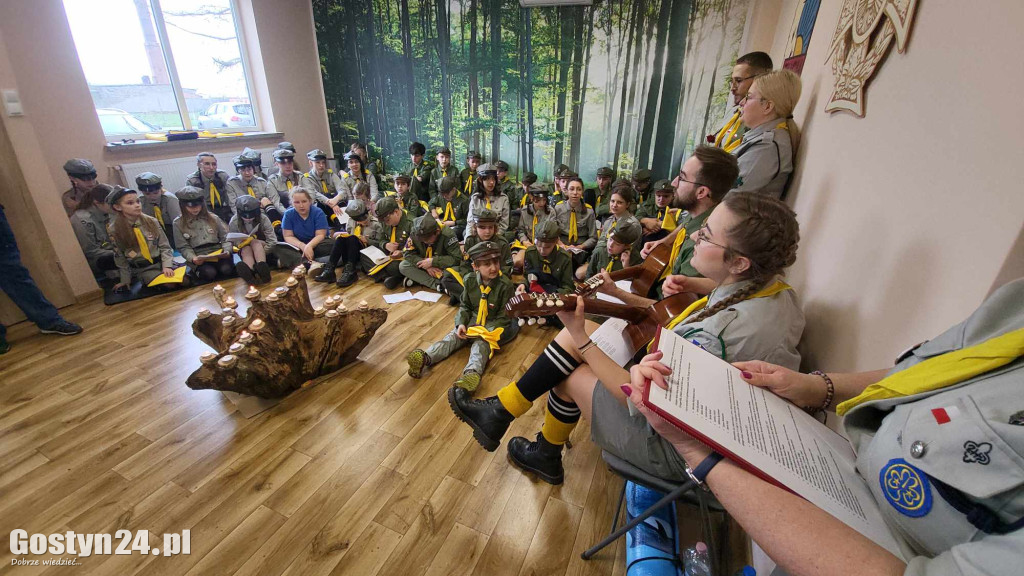 Otwarcie harcówki w Brzeziu