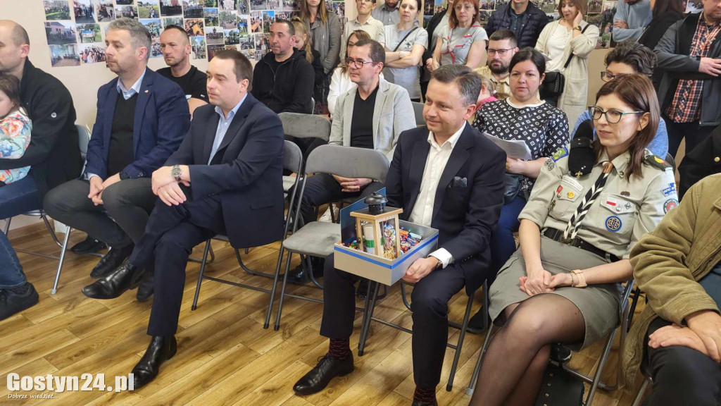 Otwarcie harcówki w Brzeziu