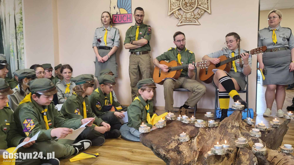 Otwarcie harcówki w Brzeziu
