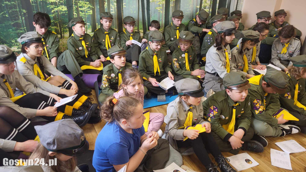 Otwarcie harcówki w Brzeziu