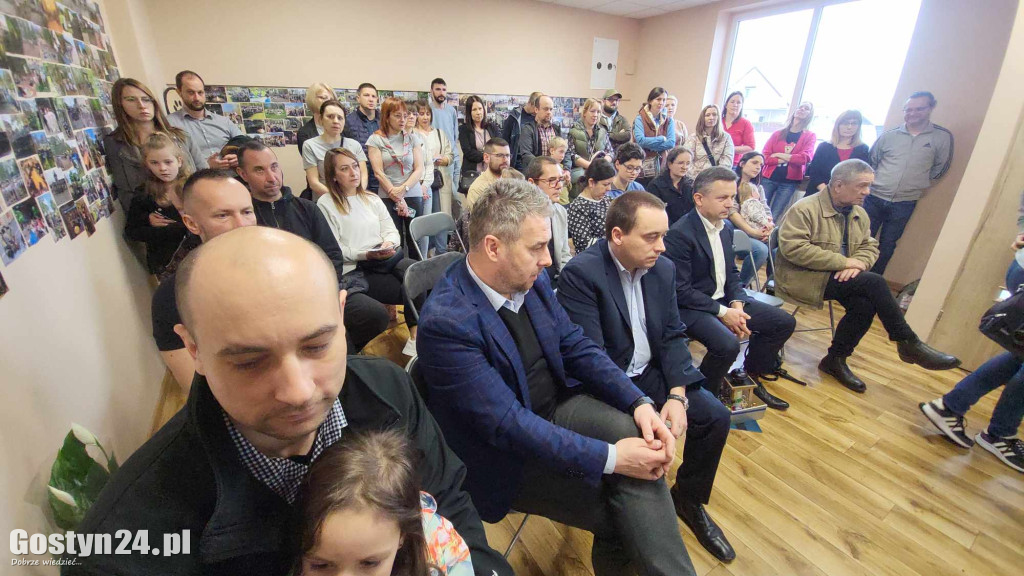 Otwarcie harcówki w Brzeziu