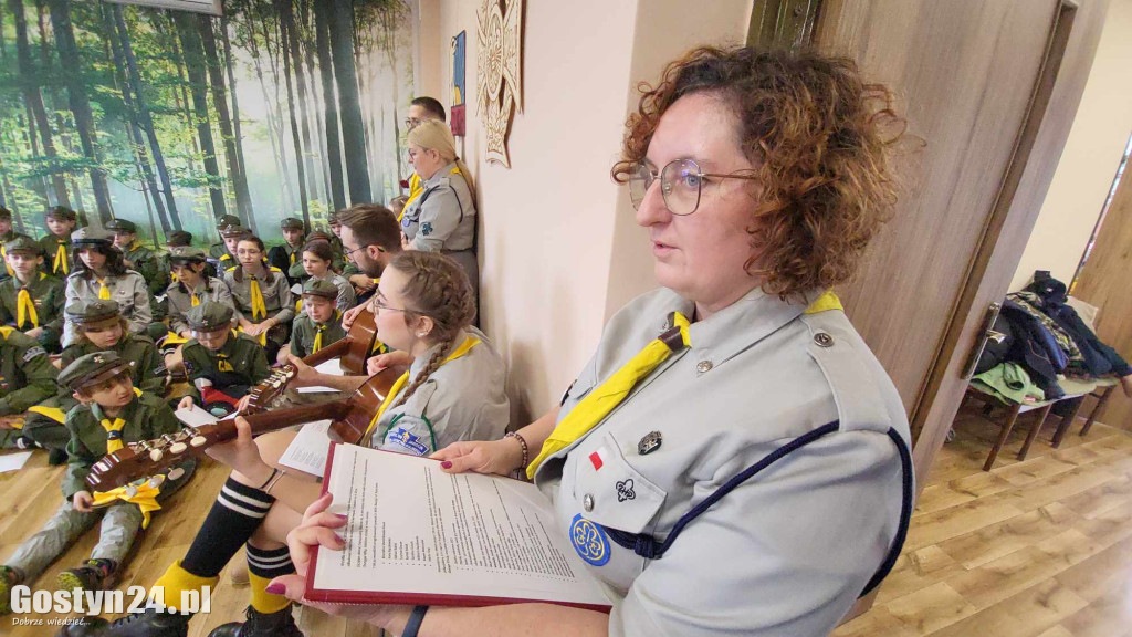 Otwarcie harcówki w Brzeziu