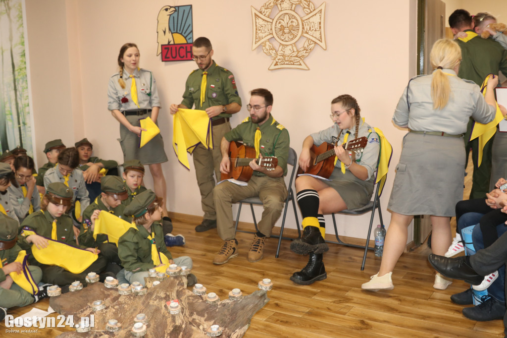 Otwarcie harcówki w Brzeziu