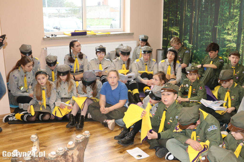 Otwarcie harcówki w Brzeziu