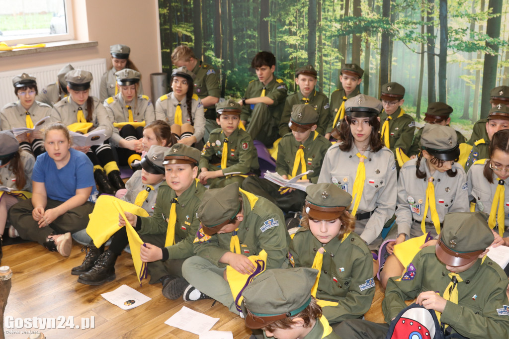 Otwarcie harcówki w Brzeziu