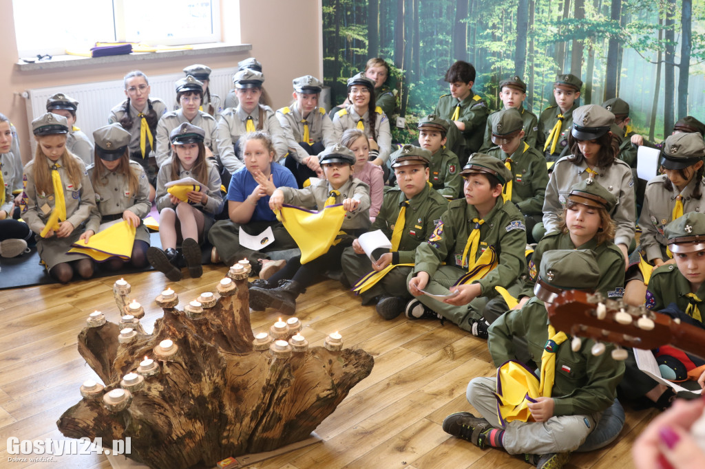 Otwarcie harcówki w Brzeziu