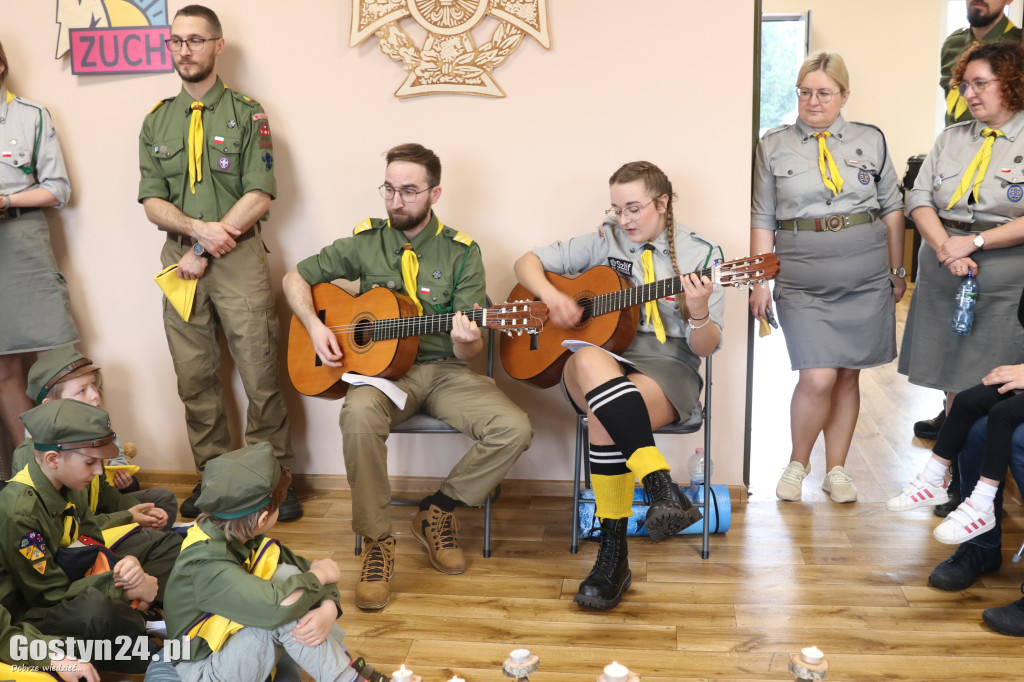 Otwarcie harcówki w Brzeziu