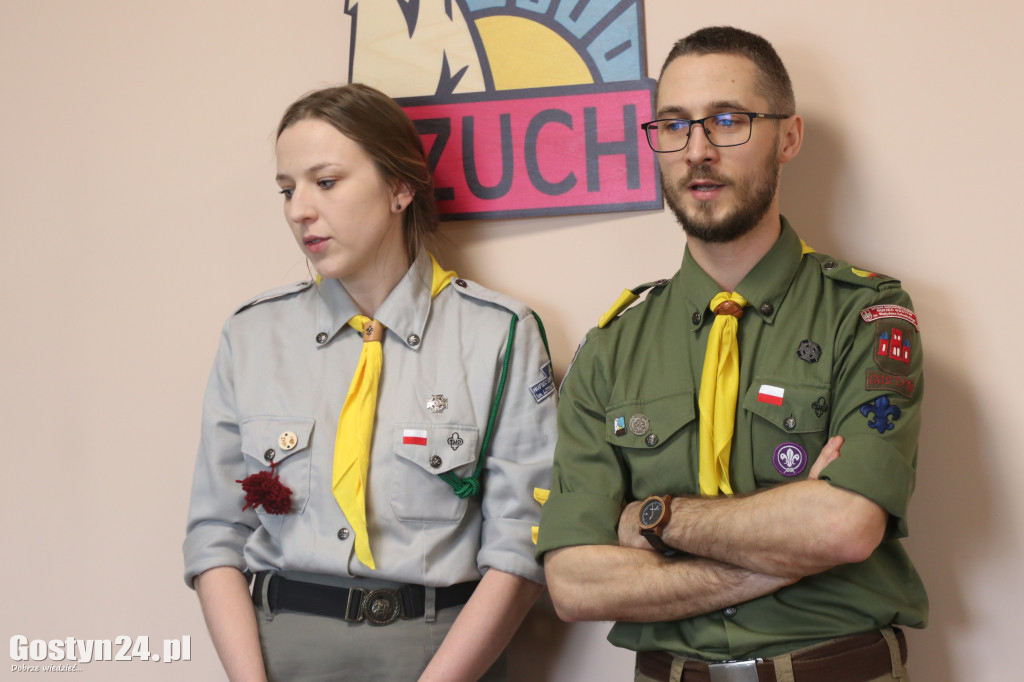 Otwarcie harcówki w Brzeziu