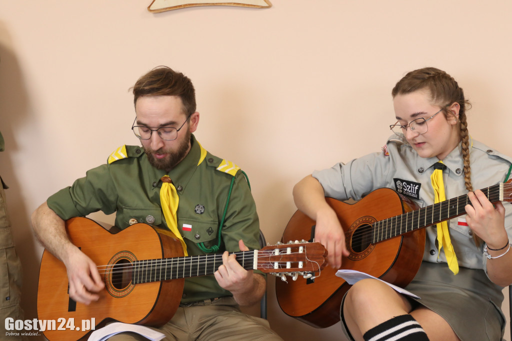 Otwarcie harcówki w Brzeziu