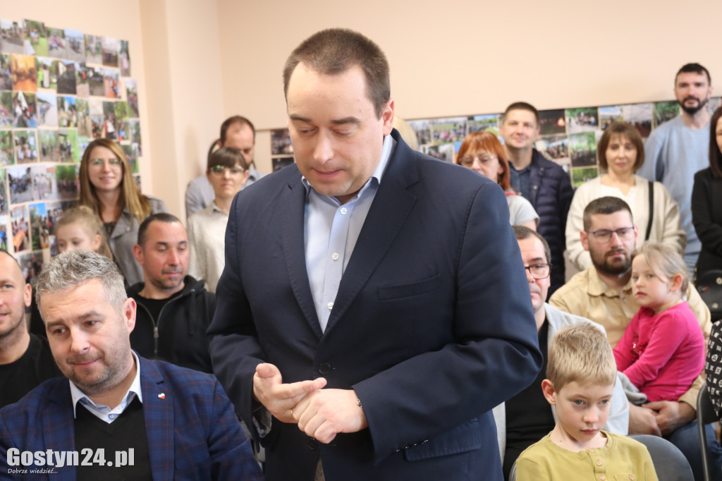 Otwarcie harcówki w Brzeziu