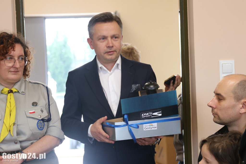 Otwarcie harcówki w Brzeziu