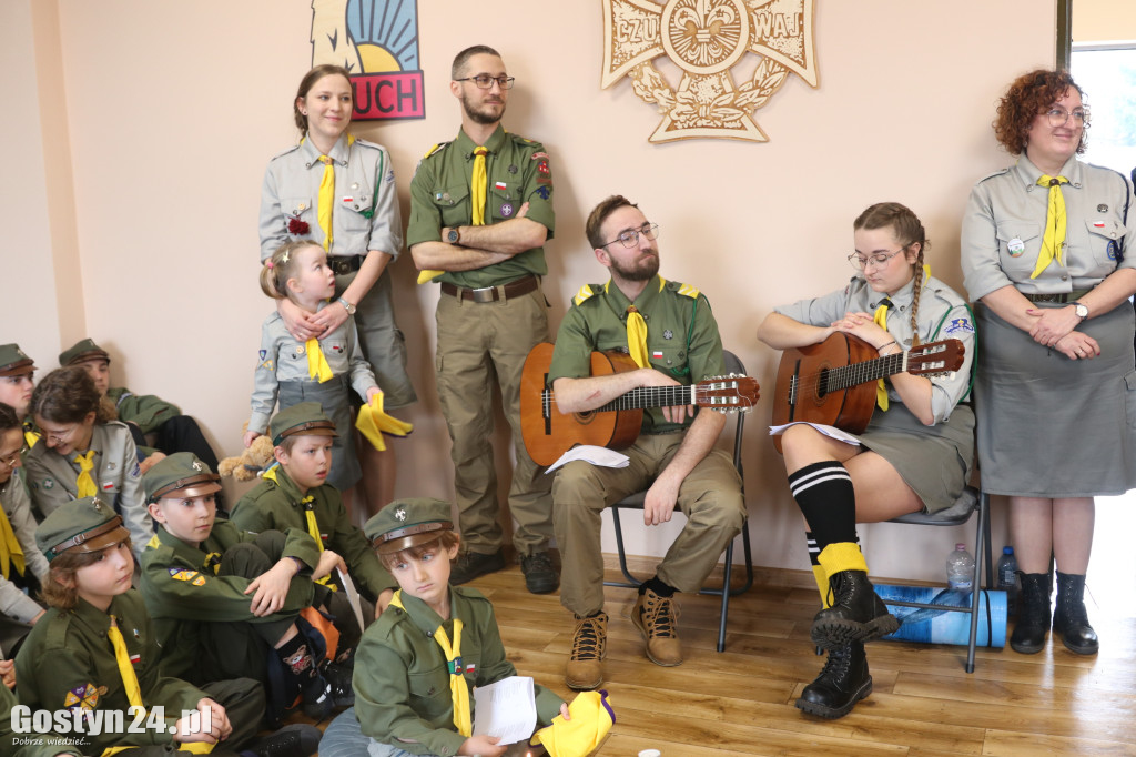 Otwarcie harcówki w Brzeziu