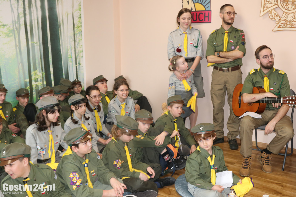 Otwarcie harcówki w Brzeziu
