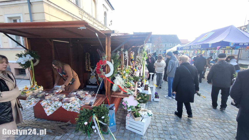 Jarmark Wielkanocny na rynku w Krobi