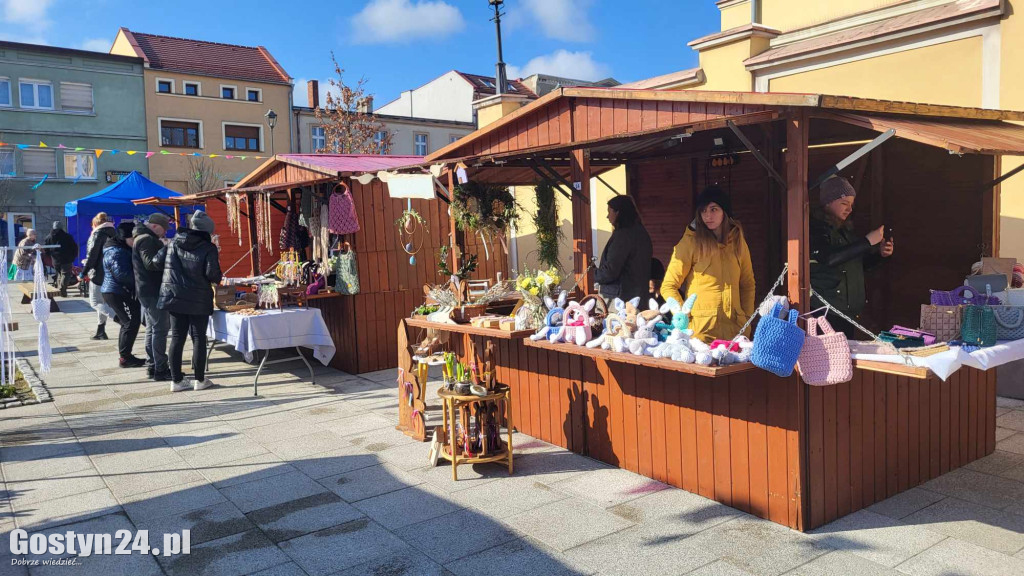 Jarmark Wielkanocny na rynku w Krobi