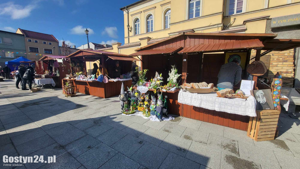 Jarmark Wielkanocny na rynku w Krobi