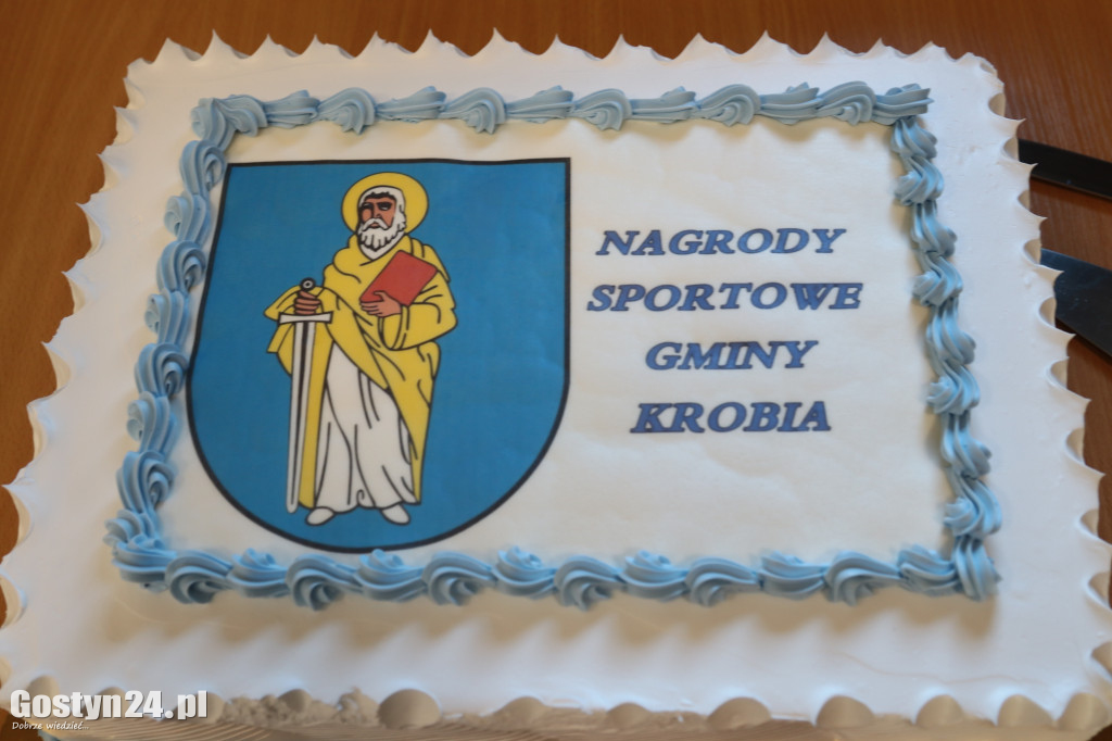Wręczono stypendia sportowe w gminie Krobia