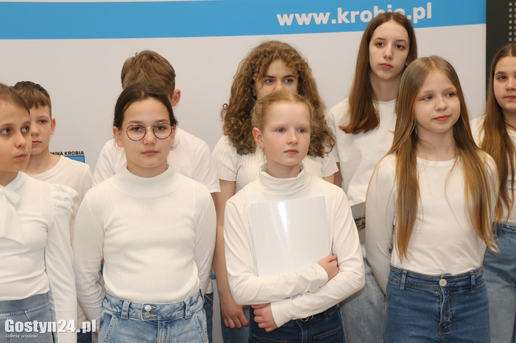 Wręczono stypendia sportowe w gminie Krobia