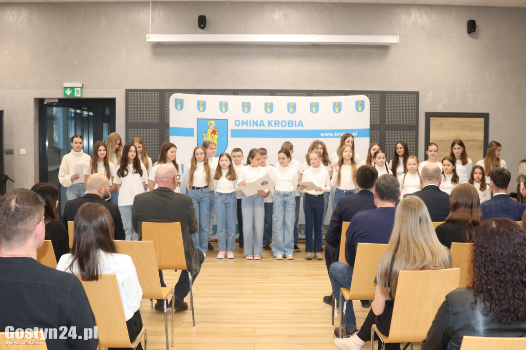 Wręczono stypendia sportowe w gminie Krobia