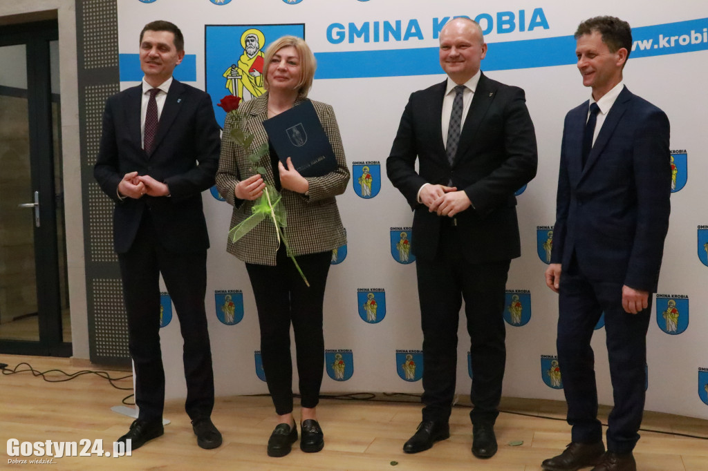 Wręczono stypendia sportowe w gminie Krobia