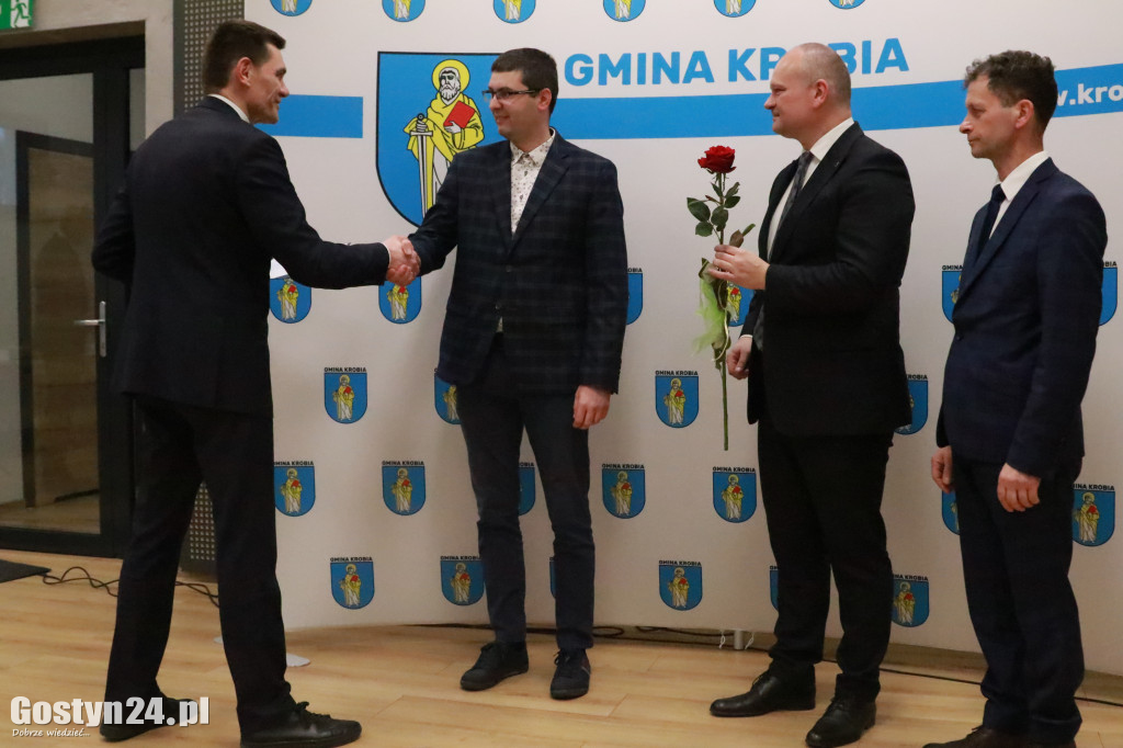 Wręczono stypendia sportowe w gminie Krobia