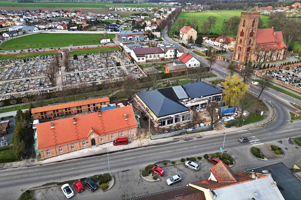 Budowa nowego obiektu gminnego w centrum Pępowa