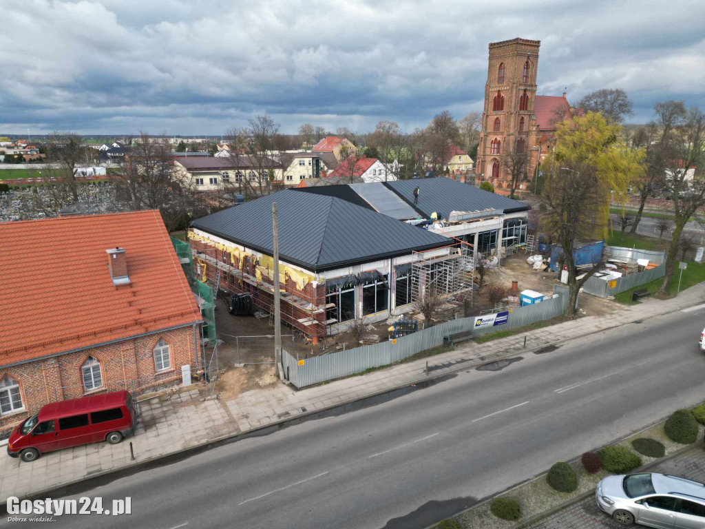 Budowa nowego obiektu gminnego w centrum Pępowa