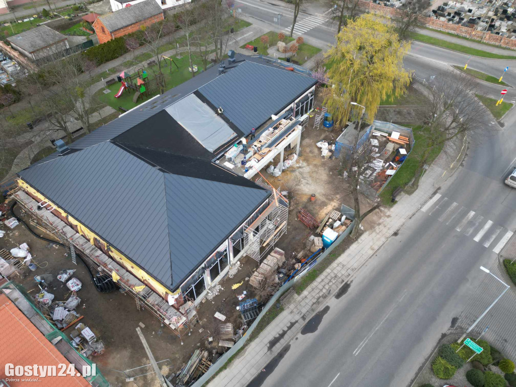 Budowa nowego obiektu gminnego w centrum Pępowa