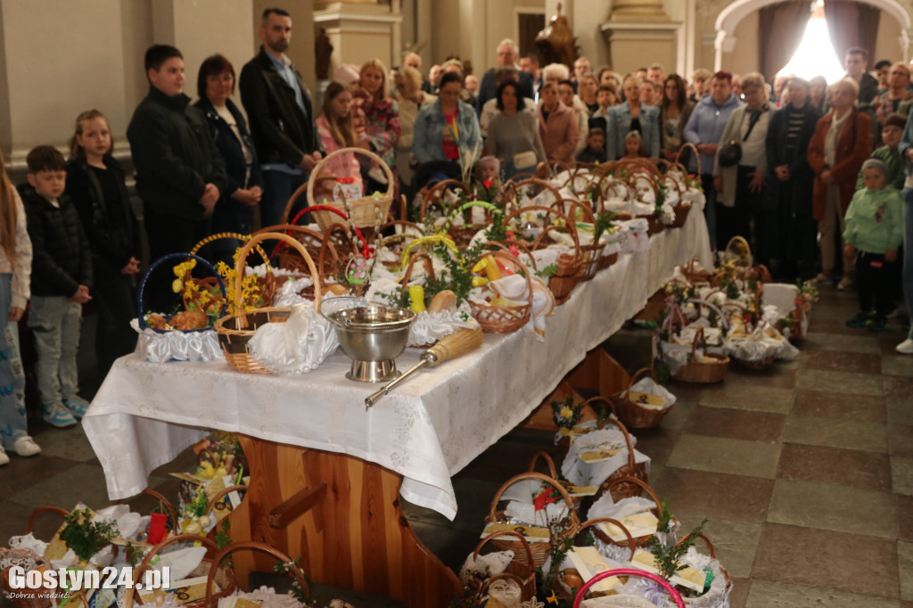 Tradycyjna święconka w Wielką Sobotę