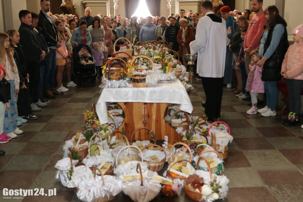 Tradycyjna święconka w Wielką Sobotę