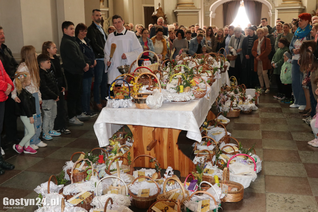 Tradycyjna święconka w Wielką Sobotę