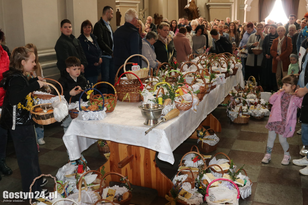Tradycyjna święconka w Wielką Sobotę