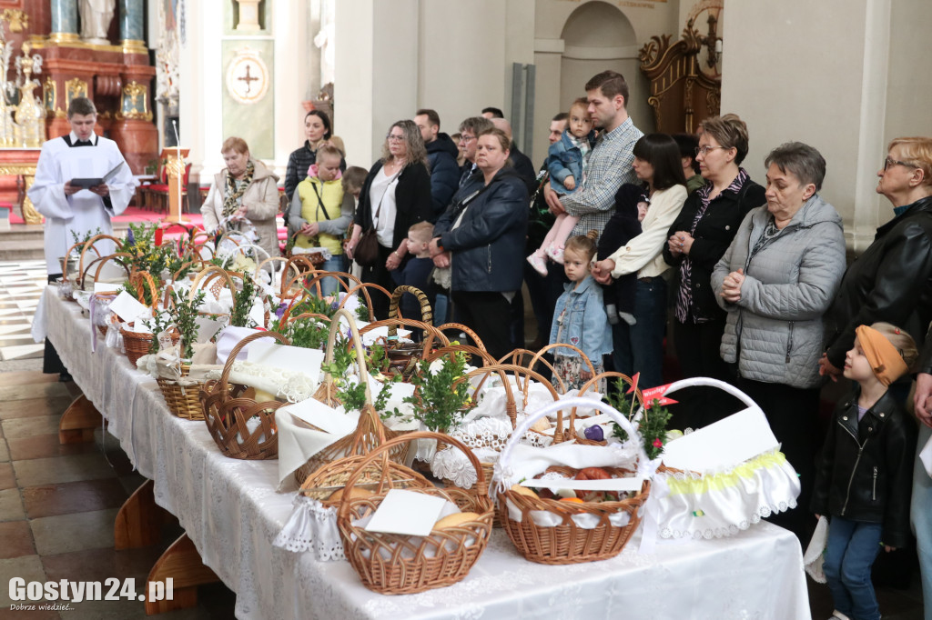 Tradycyjna święconka w Wielką Sobotę