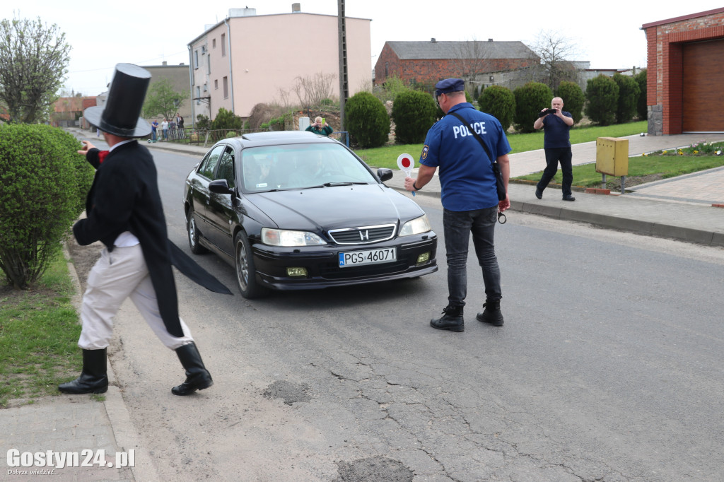 Kominiarze przeszli przez Zalesie w gminie Borek Wlkp.