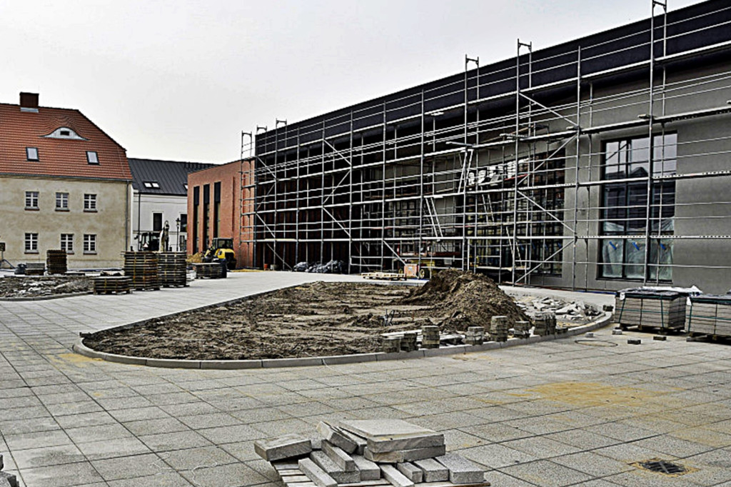 Budowa nowej galerii w Lesznie