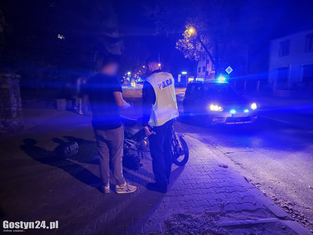 Wypadek na ul. Wrocławskiej w Gostyniu