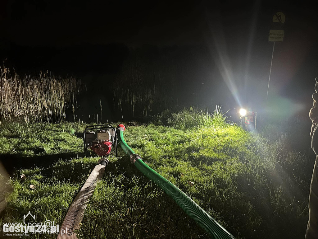 Pożar w Pełczynie, doszczętnie spłonęła stodoła