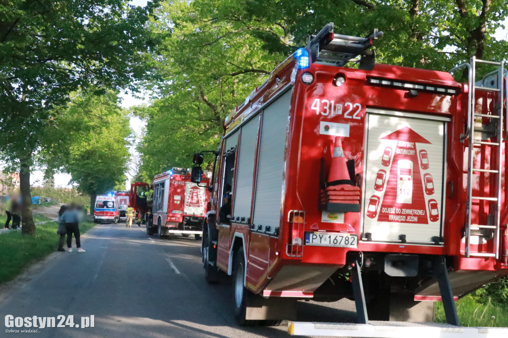 Śmiertelny wypadek na trasie Piaski - Strzelce Wielkie