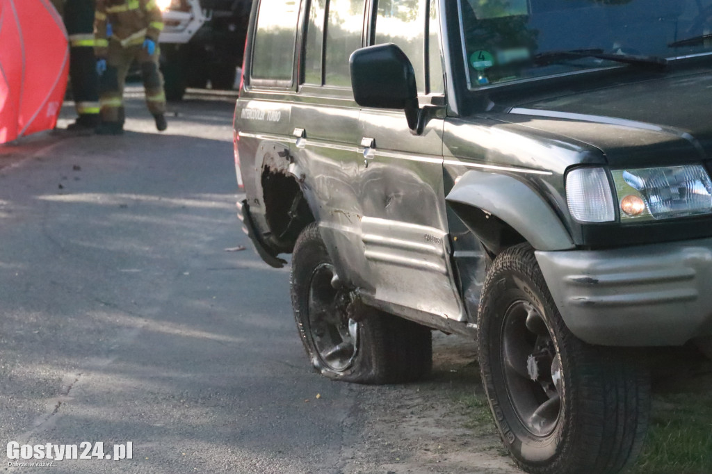 Śmiertelny wypadek na trasie Piaski - Strzelce Wielkie