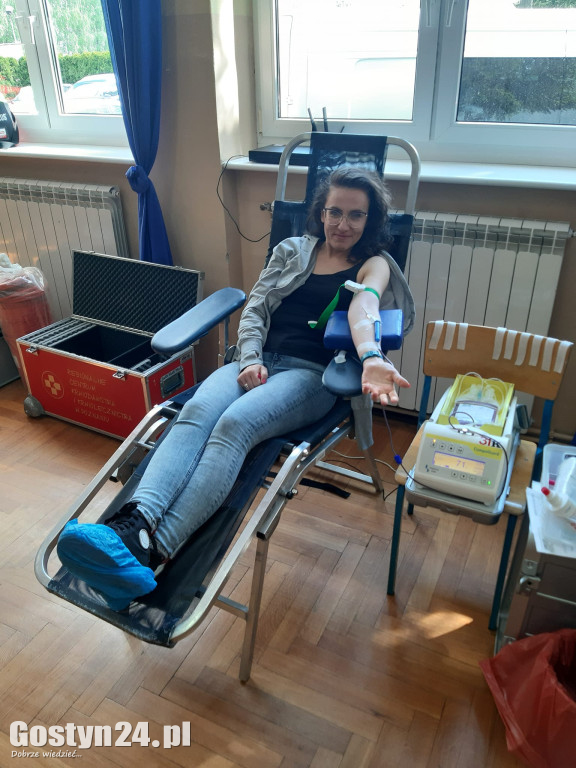 Zbiórka krwi zorganizowana przez OSP i ZSOIZ w Krobi