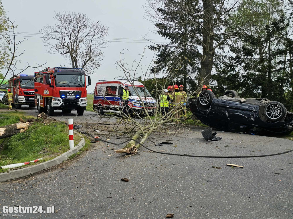 Wypadek w miejscowości Czajkowo