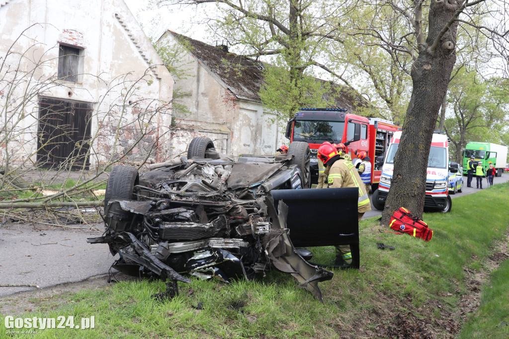 Wypadek w miejscowości Czajkowo