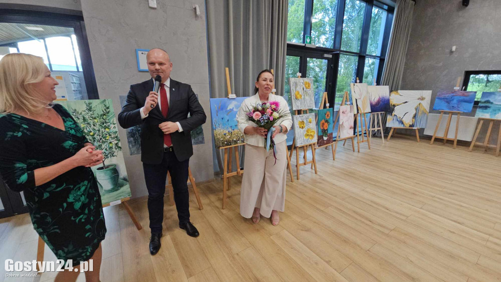 Wystawa prac Anity Rozwalki w Krobi