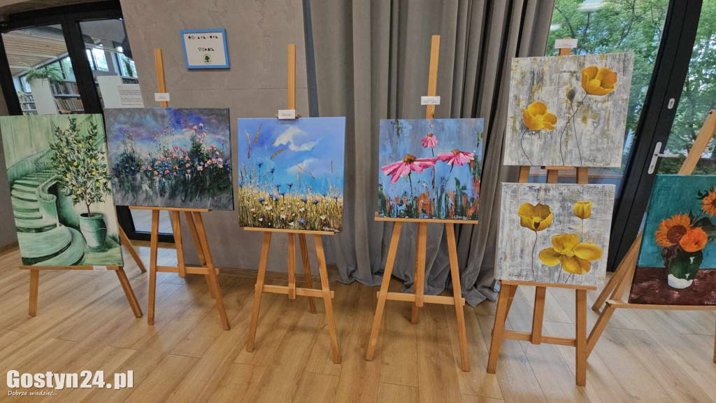 Wystawa prac Anity Rozwalki w Krobi