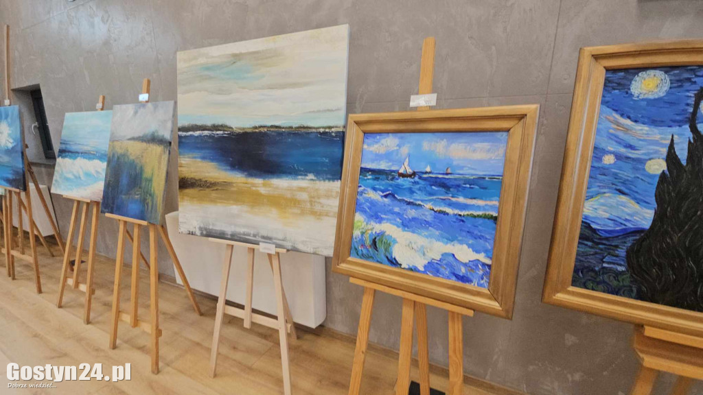 Wystawa prac Anity Rozwalki w Krobi