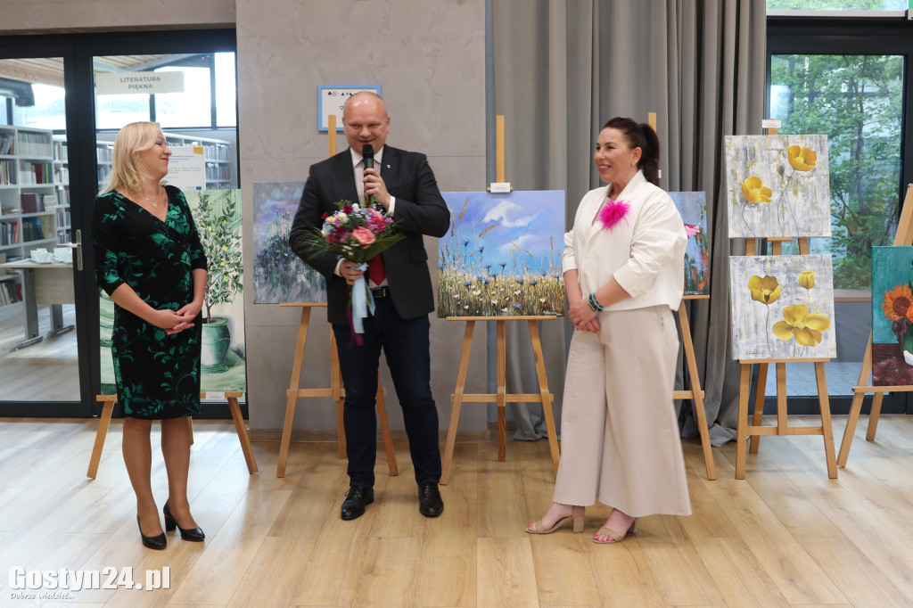 Wystawa prac Anity Rozwalki w Krobi