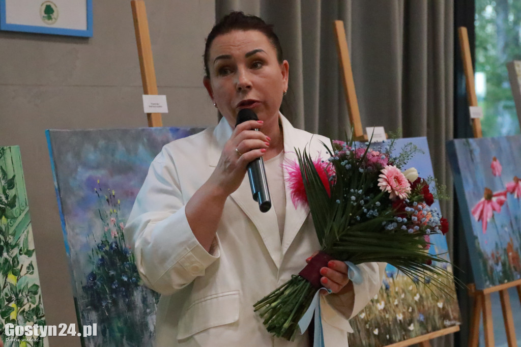 Wystawa prac Anity Rozwalki w Krobi