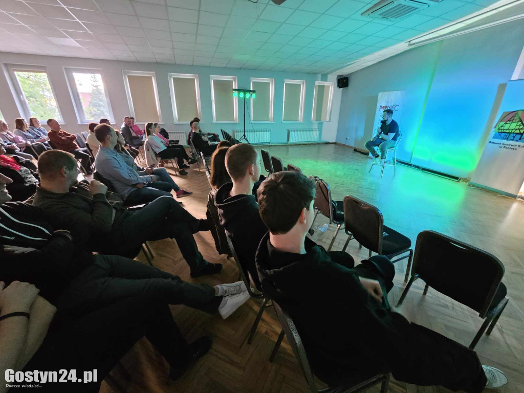 Występ Tomasza Karpia Bartkowiaka w Poniecu