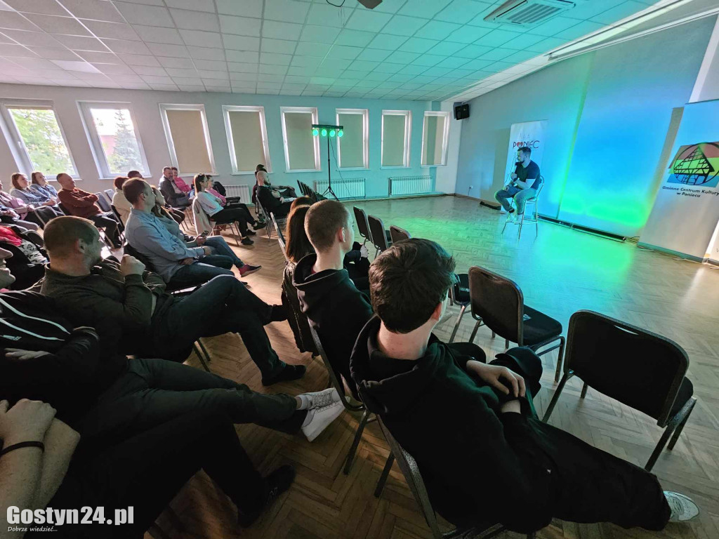 Występ Tomasza Karpia Bartkowiaka w Poniecu